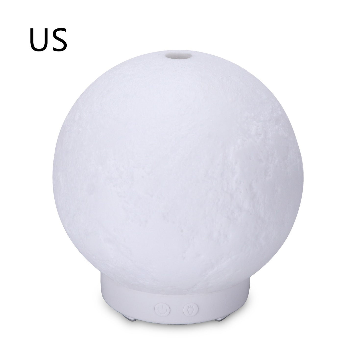 Essential Oil Diffuser - Aromatherapy Diffuser, 200ML LED Desk Moon Lamp Diffuser with Cool Mist Humidifier Function, Adjustable Brightness and Mist