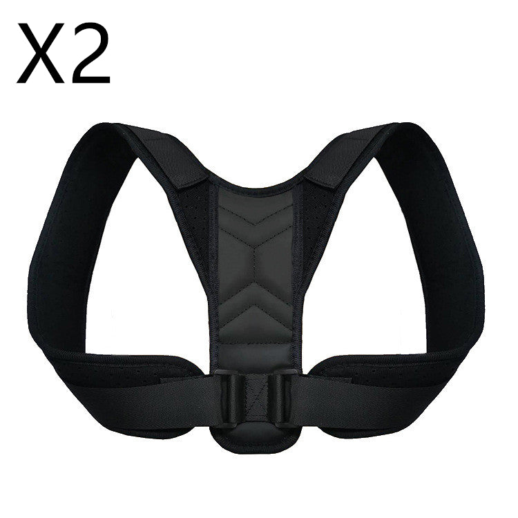 NEXSHA WELLNESS UNISEX Back Posture Corrector LATEX FREE Posture Correction Adjustable Belt for Clavicle Spine Back Shoulder Support