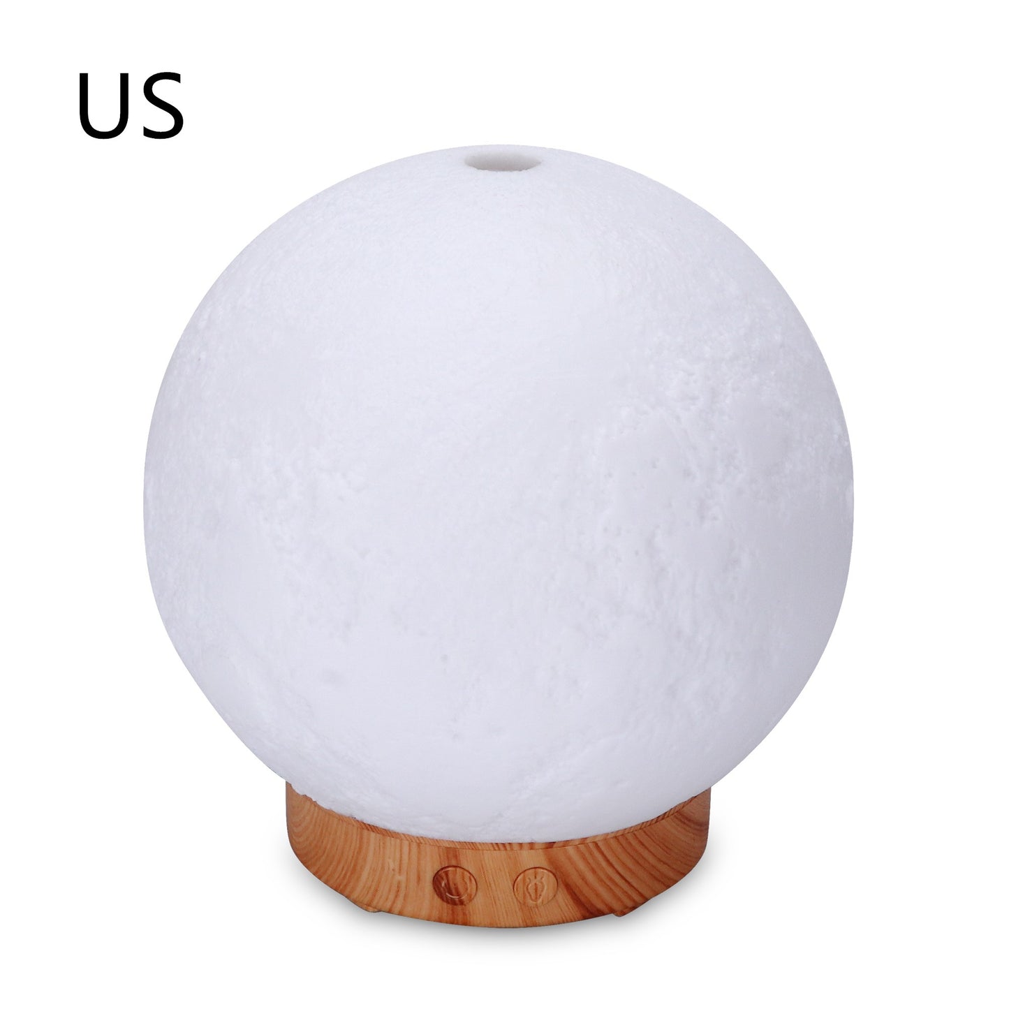 Essential Oil Diffuser - Aromatherapy Diffuser, 200ML LED Desk Moon Lamp Diffuser with Cool Mist Humidifier Function, Adjustable Brightness and Mist