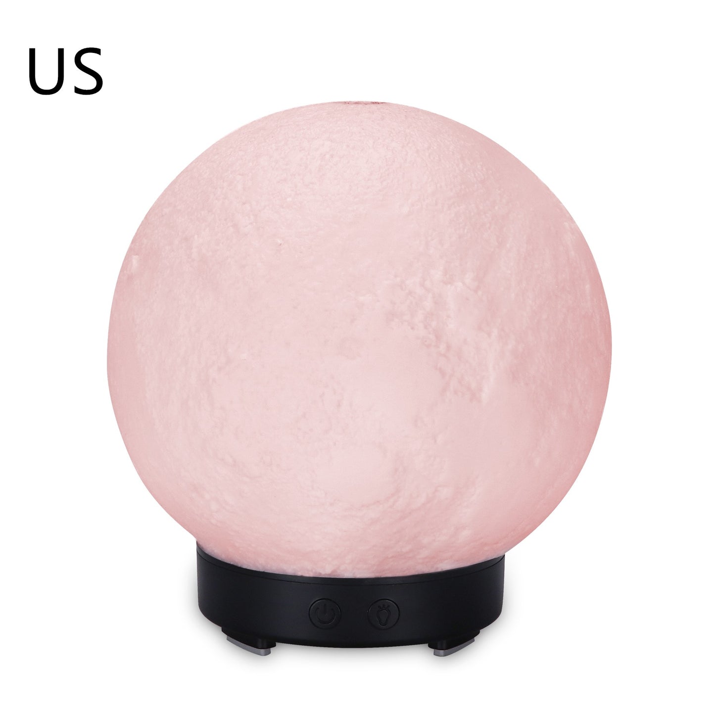 Essential Oil Diffuser - Aromatherapy Diffuser, 200ML LED Desk Moon Lamp Diffuser with Cool Mist Humidifier Function, Adjustable Brightness and Mist