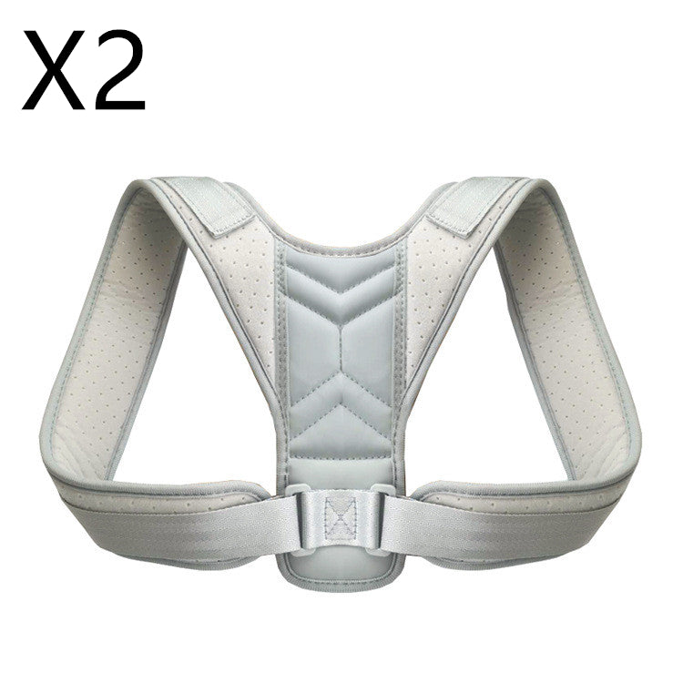 NEXSHA WELLNESS UNISEX Back Posture Corrector LATEX FREE Posture Correction Adjustable Belt for Clavicle Spine Back Shoulder Support