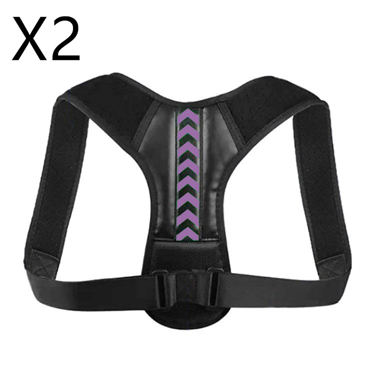 NEXSHA WELLNESS UNISEX Back Posture Corrector LATEX FREE Posture Correction Adjustable Belt for Clavicle Spine Back Shoulder Support