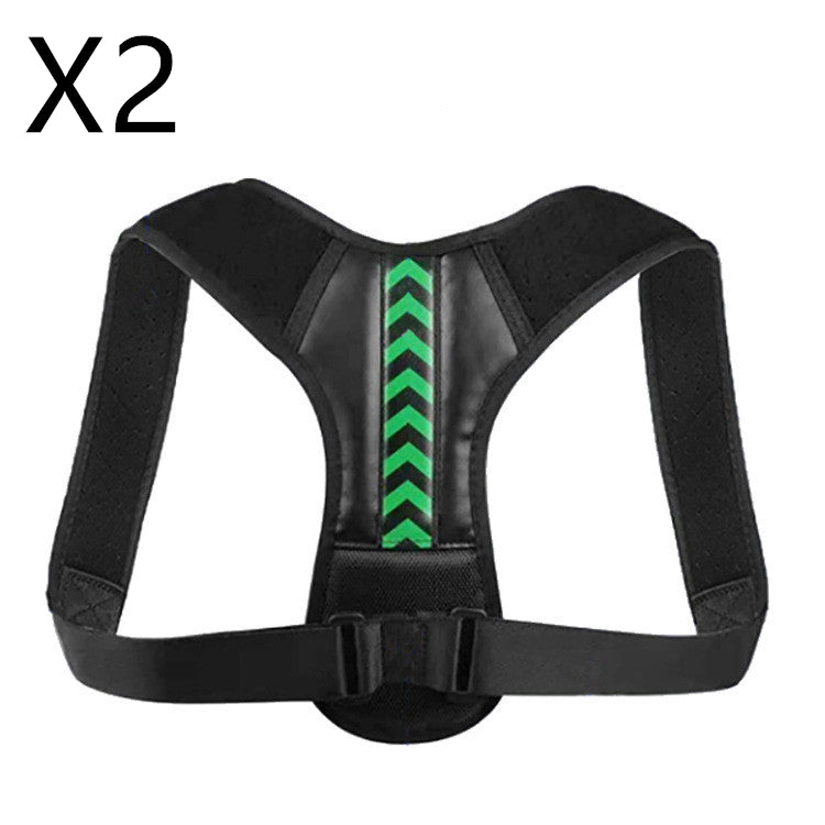 NEXSHA WELLNESS UNISEX Back Posture Corrector LATEX FREE Posture Correction Adjustable Belt for Clavicle Spine Back Shoulder Support